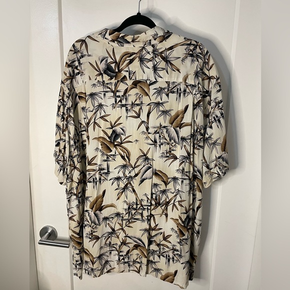 Vintage Campia Hawaiian Patterned Button Up Short Sleeve Shirt Plus Size 4XL - Picture 2 of 3